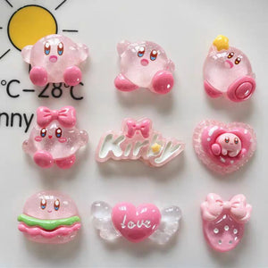 Charms de Sapato de Chef Kirby de Desenho Animado Fofos, Decorações DIY para Tamancos e Sandálias, Acessórios de Sapato de Desenho Animado Engraçados, Presente de Férias para Meninos e Meninas
