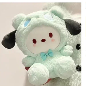 Pelúcia Sanrio Kawaii Sanrio Kuromi My Melody Cinnamoroll Brinquedos Almofada Anime Cartoon Presentes para Crianças Decoração de Quarto Bonecos.**