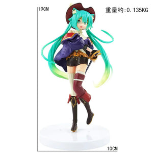 Hatsune Miku Anime Figure Collectible Doll PVC Statue Desktop Decoration Gift for Girls Otaku Cosplay Fans Kawaii Cute Japanese