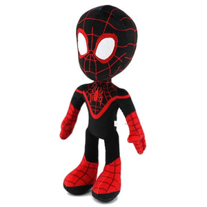Brinquedos de pelúcia de anime Spiderman de 25~30CM Into the Spider-Verse Gwen Peter Parker Noir Bonecas Macias para presente de crianças