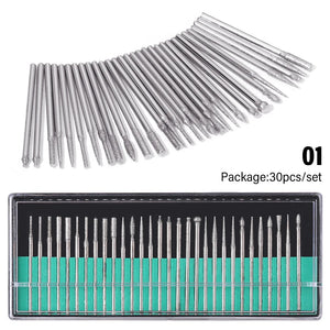 LINMANDA Kit de Broca Elétrica 6 em 1 Removedor Polidor Manicure Lixa de Unha Portátil Ferramenta de Caneta para Broca de Unha