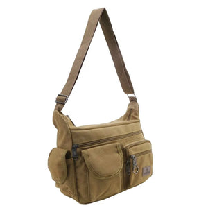 Bolsas de Ombro de Lona para Homens, Tote Casual, Bolsa de Viagem para Homens, Bolsa Transversal de Luxo, Bolsas Mensageiro de Moda, Bolsa de Alta Qualidade