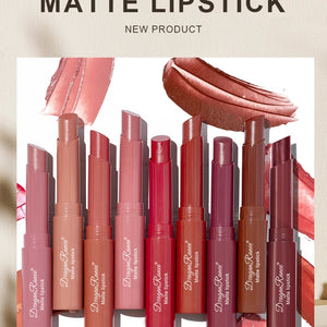 Batom Matte Matte Não Desbotável Hidratante Maquiagem Europeia e Americana Batom Matte Veludo Batom Matte à Prova d'Água Não Fácil de Desbotar Batom Matte Batom