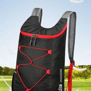 Mochila Dobrável Multifuncional para Atividades ao Ar Livre, Alta Densidade, Leve, Impermeável, de Nylon, Bolsa Esportiva para Camping, Caminhadas e Viagens