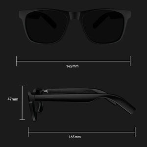 Lenovo Smart Glasses 8K HD Controle por Toque Câmera Gravação Chamada Bluetooth Assistente de Voz Tradutor Óculos AI para Adultos Novo