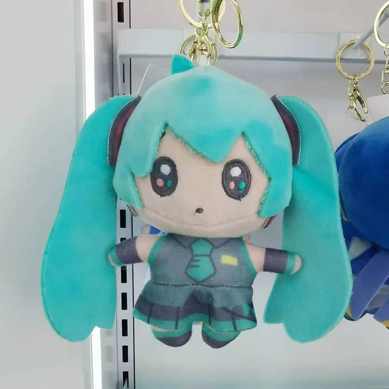 6 Estilos Novos 13-18cm Kawaii Meninas Anime Pingente de Pelúcia Chaveiro Chaveiros de Pelúcia Fofos Presentes de Aniversário para Meninas Mulheres Bolsa Pendurada