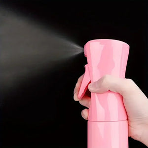 Conjunto de 6 peças de escovas de cabelo, frasco de spray para cabeleireiro, laço para tranças, pente de cauda de rato, escova de desfiar cabelo, escova de controle de bordas.