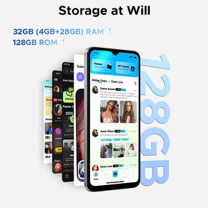Telefone Móvel DOOGEE Note56 X PRO 5G Corpo Slim de 8,45mm Bateria de 6150mAh Assistente de IA Gemini Widevine L1 Android 16 Smartphone NFC