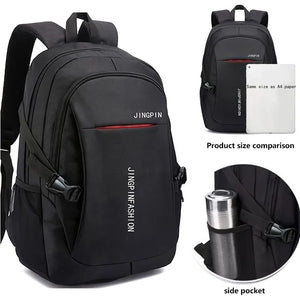 Mochilas Masculinas Oxford Impermeáveis Mochila de Negócios para Computador Mochila de Viagem Casual Mochila Escolar para Estudantes do Ensino Médio