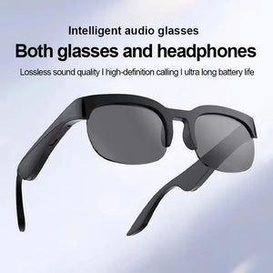 Óculos Inteligentes com IA Tradução Chamadas Sem Mão Chat com IA Registro de Conversas Reprodução de Música Homens Óculos de Sol Bluetooth Controle por Toque Câmera