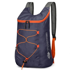 Mochila Dobrável Multifuncional para Atividades ao Ar Livre, Alta Densidade, Leve, Impermeável, de Nylon, Bolsa Esportiva para Camping, Caminhadas e Viagens