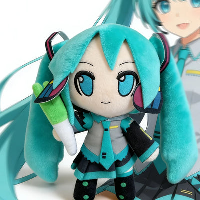 ***QUENTE Boneca de Pelúcia Fufu Hatsune Miku Fuwafuwa Anime Kawaii Fofa Legal Brinquedos Bonecas Pelúcia Decoração de Quarto Carro Mesa Presente de Aniversário para Fã