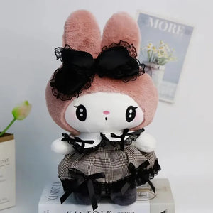 Pelúcia Sanrio Kawaii Sanrio Kuromi My Melody Cinnamoroll Brinquedos Almofada Anime Cartoon Presentes para Crianças Decoração de Quarto Bonecos.**
