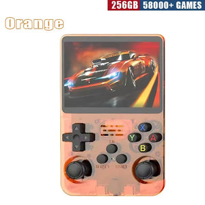 Console de Jogos Portátil Retro R36S - Tela IPS de 3,5 Polegadas, 64GB/128GB/256GB, Dispositivo de Jogos Portátil com Jogos Embutidos