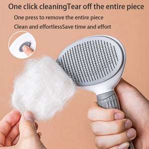 Escova de Cabelo para Cães, Pente para Gatos, Escova Removedora de Pelos para Cães e Gatos, Ferramentas de Higiene para Filhotes e Gatinhos, Acessórios para Cães, Suprimentos para Animais de Estimação