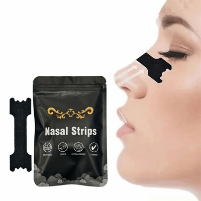 30Pcs Novas Tiras Nasais Hipoalergênicas Respirável Congestão Nasal Tirar de Nariz Não Invasivas Alívio Melhor Respiração