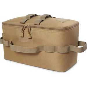 Bolsa de Armazenamento para Tanque de Gás para Camping ao Ar Livre, Grande Capacidade, Bolsa de Ferramentas com Estaca para o Solo, Bolsa para Lata de Gás, Conjunto de Utensílios de Cozinha para Piquenique
