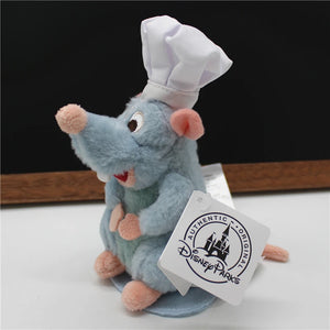 Boneco de Pelúcia Chef Remy de Ratatouille com Ímã para Ombro, Decoração Kawaii, Brinquedo de Pelúcia Criativo, Surpresa de Aniversário, Presente de Aniversário Circundante