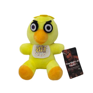 2026 Novos Brinquedos de Pelúcia Fofos de Five Nights at Freddy's Fnaf Boneca de Jogo Bonnie Urso Foxy Desenho Animado Bonecos de Pelúcia Freddy Brinquedos para Crianças Gif