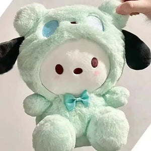 Pelúcia Sanrio Kawaii Sanrio Kuromi My Melody Cinnamoroll Brinquedos Almofada Anime Cartoon Presentes para Crianças Decoração de Quarto Bonecos.**