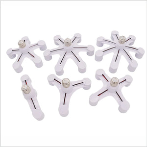 Divisor de Soquete de Base E27 E27 para E27 EU Suporte de Lâmpada LED 2em1/3em1/4em1/5em1/6em1 Adaptador de Soquete de Lâmpada LED Suporte de Lâmpada