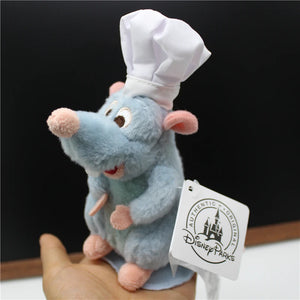Boneco de Pelúcia Chef Remy de Ratatouille com Ímã para Ombro, Decoração Kawaii, Brinquedo de Pelúcia Criativo, Surpresa de Aniversário, Presente de Aniversário Circundante