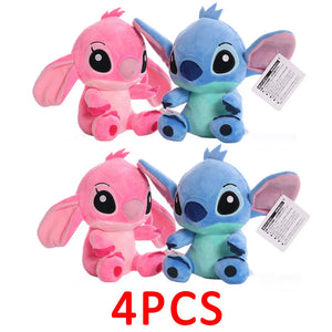 Modelos de pelúcia Stitch, bonecos de pelúcia de desenho animado, bonecos de pelúcia de anime, brinquedos de pelúcia para bebês, kawaii, presentes de aniversário, Natal e Halloween para crianças.