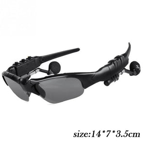 Óculos de Sol Inteligentes para Caminhadas com Bluetooth, Fones de Ouvido Sem Fio com Estéreo, Lentes Polarizadas com Proteção UV