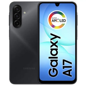 Smartphone Samsung Galaxy A17 256 GB, 4GB RAM, Preto, 6,7", Câmera Tripla + Selfie de 13MP