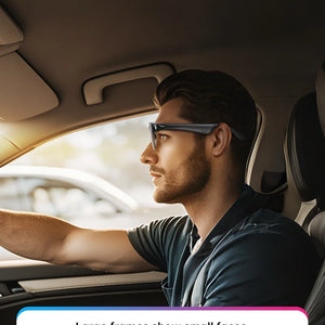 Óculos de Sol Inteligentes com Bluetooth Sem Fio, Chamadas Mãos Livres, Fones de Ouvido para Ouvidos Abertos, Esportes ao Ar Livre para Homens e Mulheres