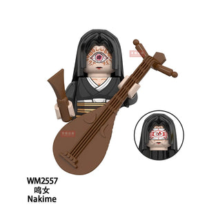 Figuras de Blocos de Construção de Animação MOC Acessórios de Blocos de Tijolos, Compatível com a Série de Partículas Montáveis DIY