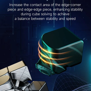 QiYi Speedcube M Pro Maglev Cubo Mágico Magnético 3x3 QY 3M Profissional 3x3x3 Quebra-Cabeça de Velocidade 3×3 Brinquedos Infantis Original Cubo Mágico