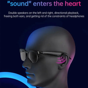Óculos Inteligentes Lenovo com Tradução AI, Gravação de Conversas via Bluetooth, Escuta de Música, Óculos de Sol Inteligentes para Homens e Mulheres, Novo em 2026