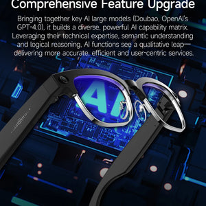 2026 New Upgrade Smart Glasses AI  Camera Photo Recognition Bluetooth Call Translation Video Recording Voice Sunglasses for Men