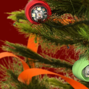 2Pçs/Conj. Pingentes de Luz LED para Sapatos DIY Lanternas Arco-Íris Decorações para Sapatos Acessórios Decorações para Sandálias