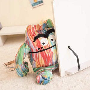 O Monstro das Cores Pelúcia Brinquedo Favor de Festa Decoração Crianças Bebê Almofada de Conforto Brinquedos de Pelúcia para Crianças Presentes Bonitos 15-35cm