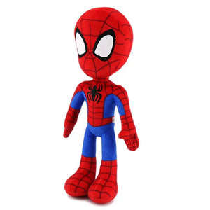 Brinquedos de pelúcia de anime Spiderman de 25~30CM Into the Spider-Verse Gwen Peter Parker Noir Bonecas Macias para presente de crianças
