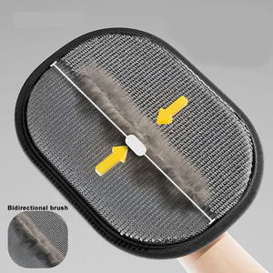 Luvas Reutilizáveis para Remoção de Pelos de Animais com Eletrostática, Escova para Coleta de Pelos de Gato e Cachorro, Dispositivo Adesivo para Coleta de Pelos, Raspador de Pelos para Casa, Luvas de Higiene