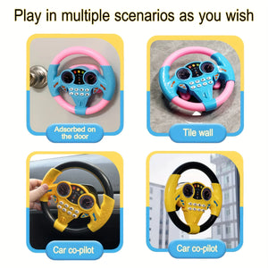 1PC Brinquedos de Direção de Carro Brinquedo de Volante Criativo Brinquedo Educativo Infantil Presente de Páscoa Ano Novo Festival da Primavera