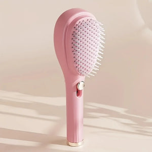 1 peça de Pente Retrátil Mágico - Escova de Massagem e Desembaraçamento do Couro Cabeludo Antiestática para Todos os Tipos de Cabelo - Caixa de Presente de Ferramenta de Beleza