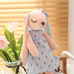 Boneca de Coelho de Pelúcia 34/45/55cm, Almofada de Pelúcia de Desenho Animado Fofa, Brinquedo de Coelho de Pelúcia para Bebê