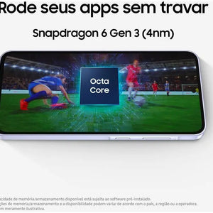 Smartphone Samsung Galaxy A36 128GB 5G 6GB RAM Preto 6,7" Câmera Tripla + 12MP Selfie