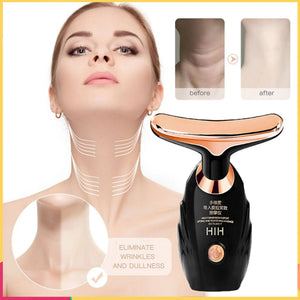 Dispositivo de Lifting Facial para Pescoço, Massagem Facial e Ocular, Introduzidor de Microcorrente, Rejuvenescimento da Pele, Antienvelhecimento, Dispositivo de Beleza, Massageador Facial