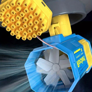 Máquina de Bolhas de 40 Furos, Totalmente Automática, Sopra Bolhas, Leve, Máquina de Bolhas para Uso Externo, Sem Bateria, Sem Água de Bolhas