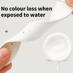 JOKJOK White Leather Restoration Kit - Easy Fixes for Scratched, Faded Leather, Renew Aged Leather Dye, 30g Long-Lasting Repair