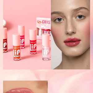 MAGIC CASA 6pcs/conjunto Pequena garrafa Óleo Labial Hidratante de Gel longa duração Hidratante suave brilhante Líquido Hidratante Labial