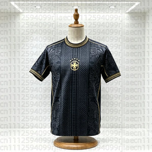 Camisa de Futebol Edição Especial Brasil 2026 Nova e Estilosa, Respirável, de Secagem Rápida, Leve e Confortável, Camiseta Esportiva Top