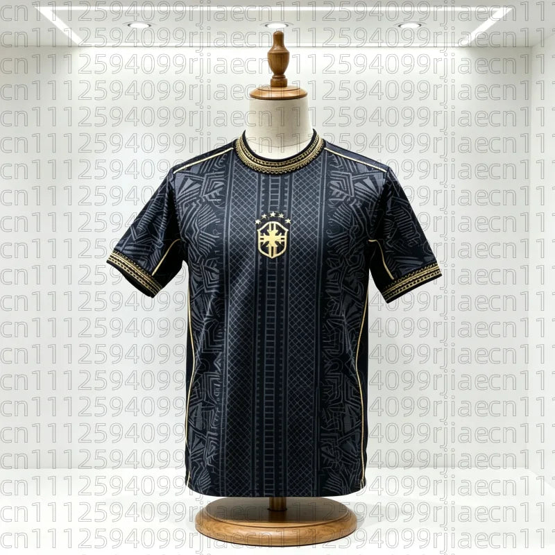 Camisa de Futebol Edição Especial Brasil 2026 Nova e Estilosa, Respirável, de Secagem Rápida, Leve e Confortável, Camiseta Esportiva Top
