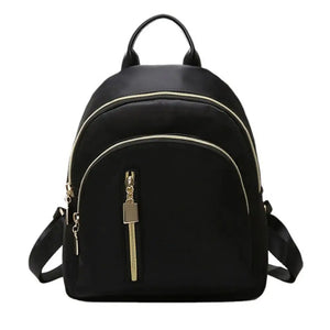 Mochila Multifuncional Feminina Fashion Menina Oxford Dia Viagem Mochila Mini Fofa Mochila Masculina Bolsa Preta Quente
