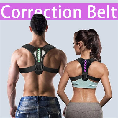 Cinto Corretor de Postura Ajustável para Costas e Ombros, Suporte para Clavícula e Coluna, Redefina Seu Corpo, Para Casa, Escritório, Esporte, Suporte para Parte Superior das Costas e Pescoço
